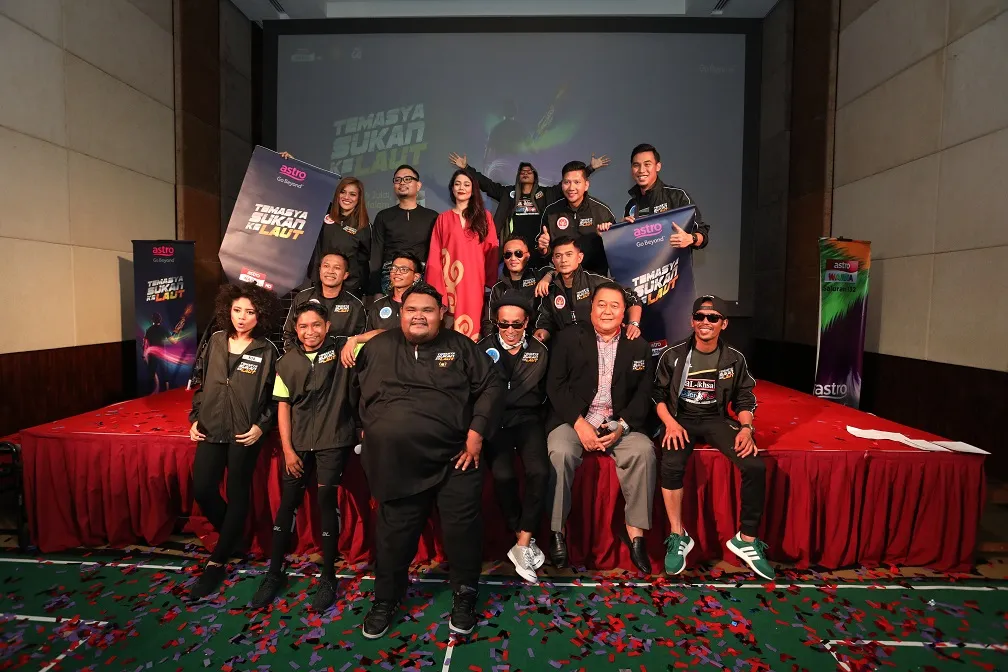Pertarungan Sengit Antara Atlet Dan Pelawak Dalam 'Temasya Sukan Ke Laut'